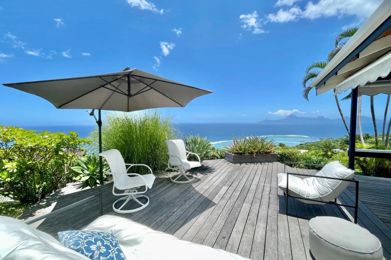 Villa Tiare Amazing View - Private Pool - 4 Bedrooms- Up To 7 Pers Punaauia  Buitenkant foto